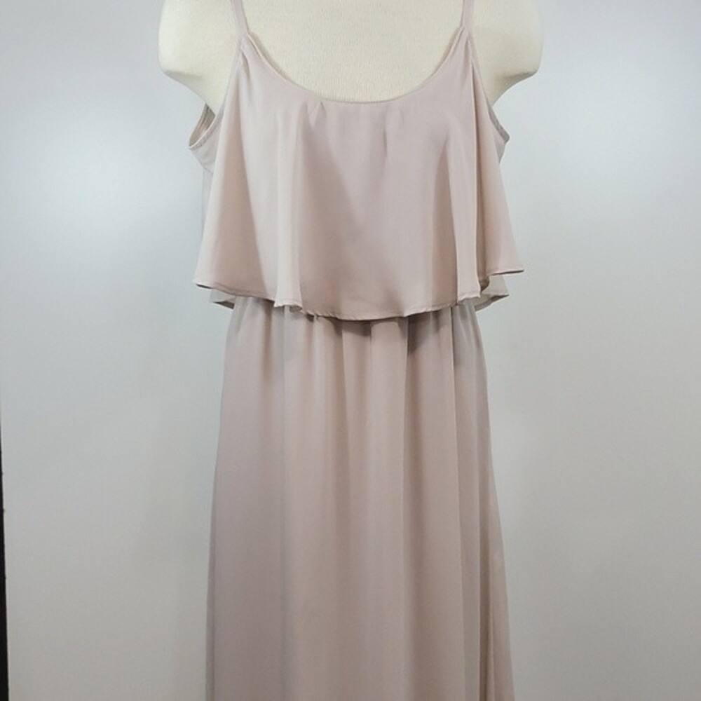 SHOW ME YOUR MUMU Caitlin Ruffled Maxi Dress size XL